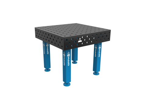 GPPH Welding table 1M x 1M with 28MM hole grid system