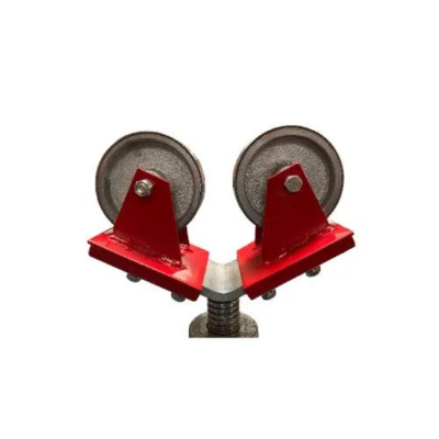 Key Plant Slip on Stainless Steel Wheel Head (Pair) - For use with KPJH-100A Fixed Leg Pipe Stand