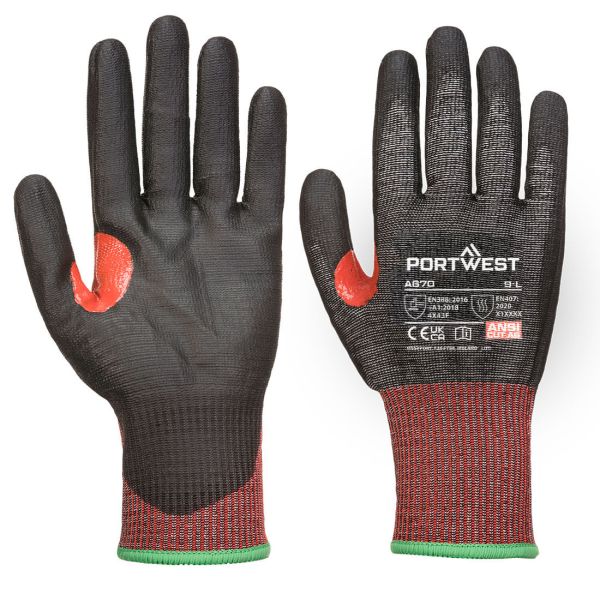 Small image of a portwest A670 CS Cut F13 PU Glove