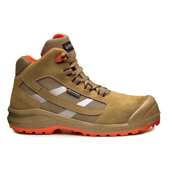 Be-Moon Top S1P SRC Beige/Orange -  B0877 - Safety Boot