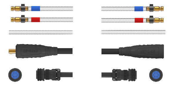 Cebora Interconnection Cables Water Cooled