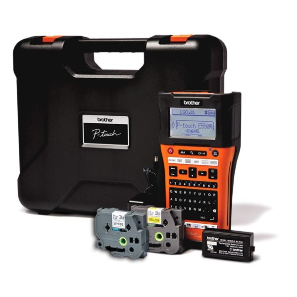 Cougartron PT-E550WVP Brother Label Printer 18-24mm Tapes