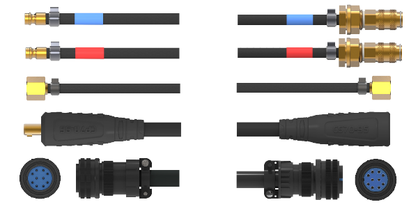 Fronius TransSynergic Water Cooled Interconnecting Cable