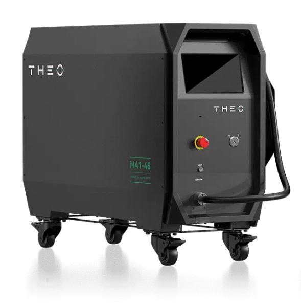 You can see here the Theo Maxphotonics MA1-45 Hand held laser
