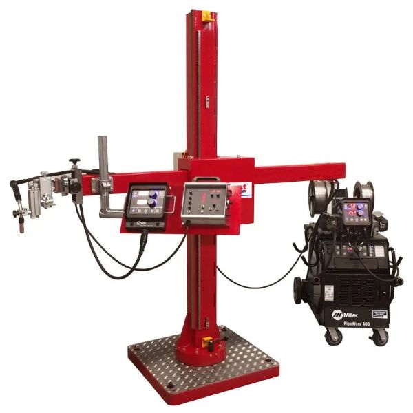 Key Plant Automation Process Pipe Cell (PPC) Mobile Pipe Column and Boom Welding Manipulator