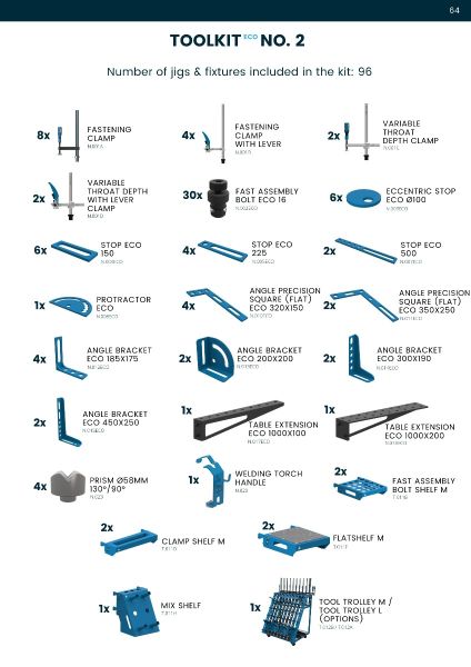 Welding Table 96 Piece Tool Kit No.2