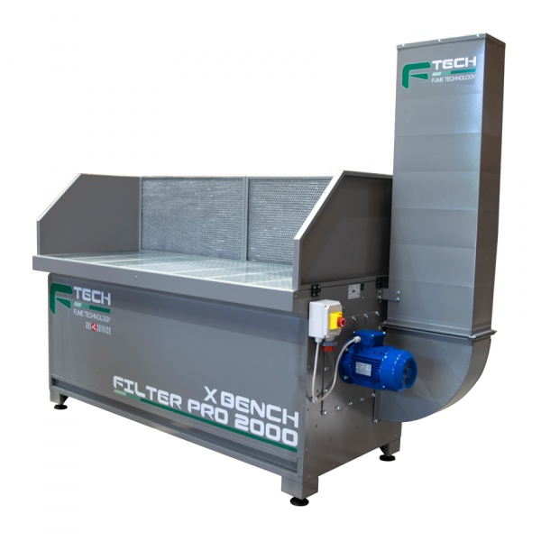 F-TECH X Bench 2000 Downdraft Welding Fume Extraction Bench