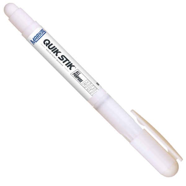 Markal Quik Stik Mini Solid Paint Marker - White