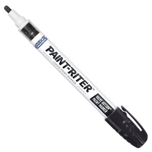 Markal Valve Action Liquid Paint Marker - Black