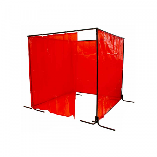 6FT x 6FT x 6FT Amber Welding Booth