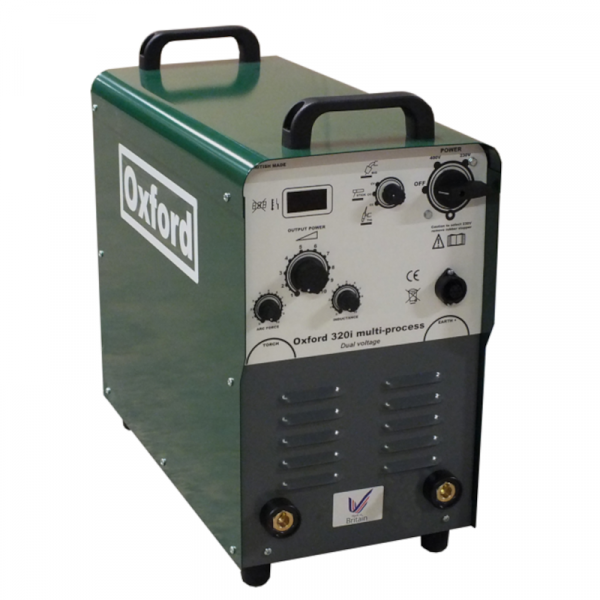 Oxford 220i Multi Process CC/CV Power Source with an MB25 Binzel torch and gas regulator