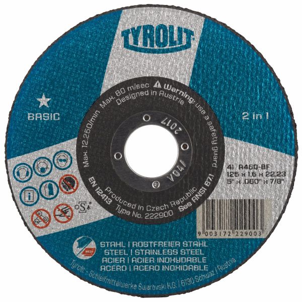 Tyrolit 9" (230MM) x 6MM Grinding Disc