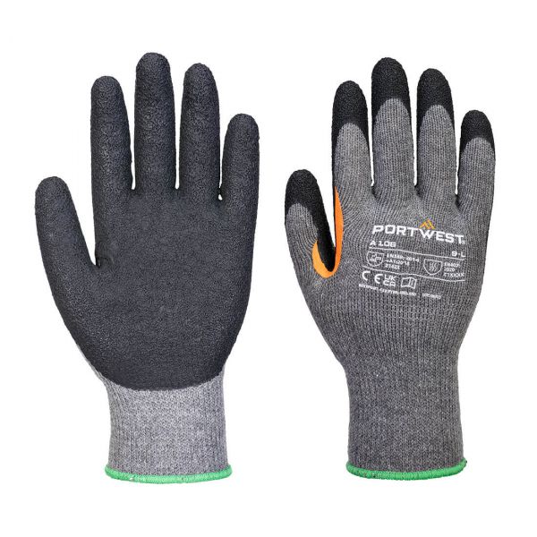 Small image of a portwest A106 Grip 10 Latex Reinforced Thumb Glove (Pk12)