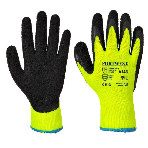Small image of a portwest A143 Thermal Soft Grip Glove
