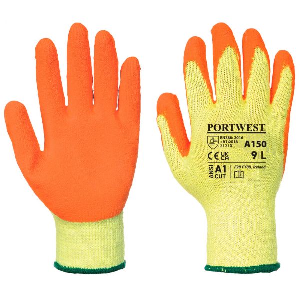Small image of a portwest A150 Classic Grip Glove - Latex