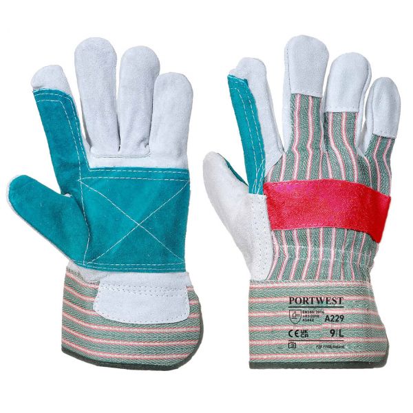 Small image of a portwest A229 Classic Double Palm Rigger Glove