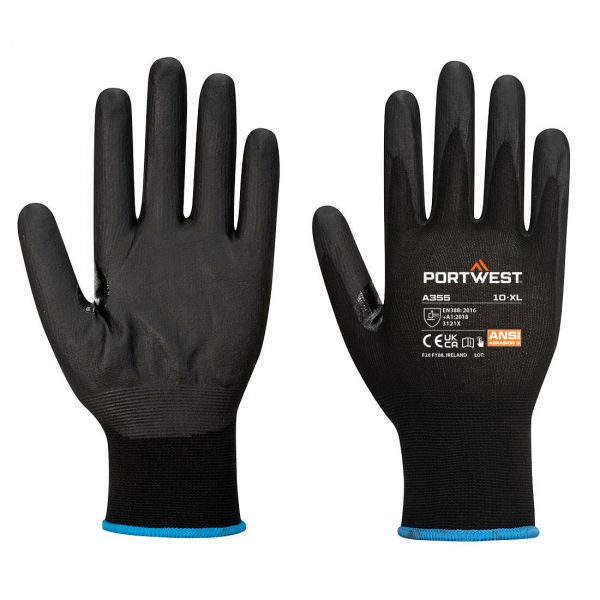 Small image of a portwest A355 NPR15 Nitrile Foam Touchscreen Glove (Pk12)