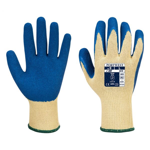 Small image of a portwest A610 LR Latex Grip Glove