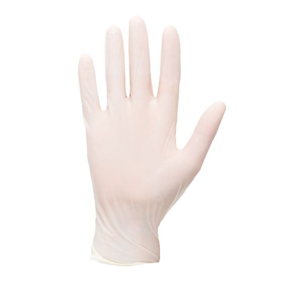 Small image of a portwest A910 Powdered Latex Disposable Glove (Pk100)