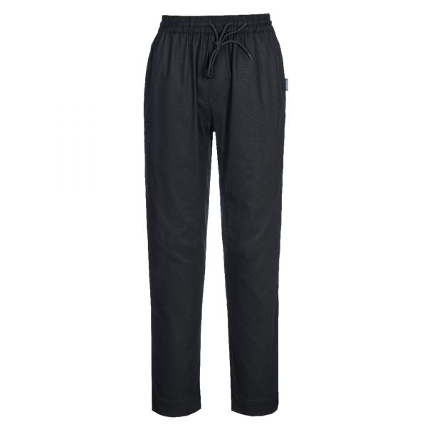 Small image of a portwest C076 Cotton Mesh Air Chef Trousers