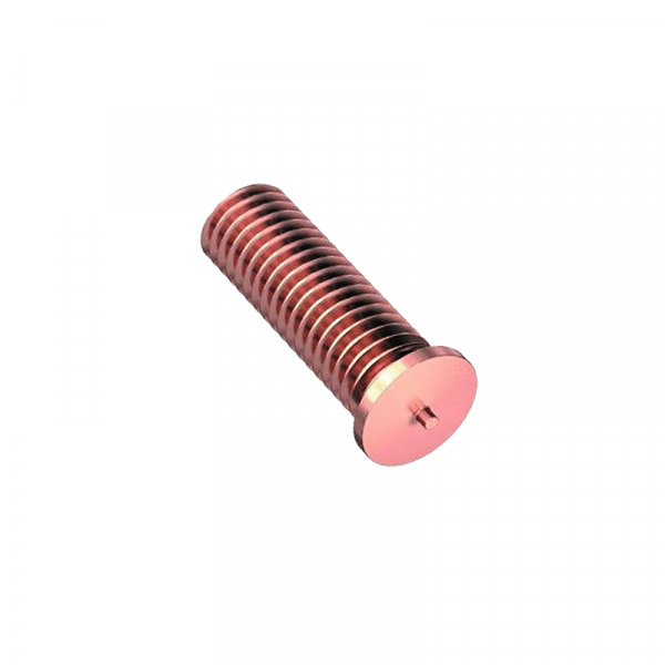 Mild Steel Copper Flashed Weld Studs - Pack Of 100 (M6 Thread)