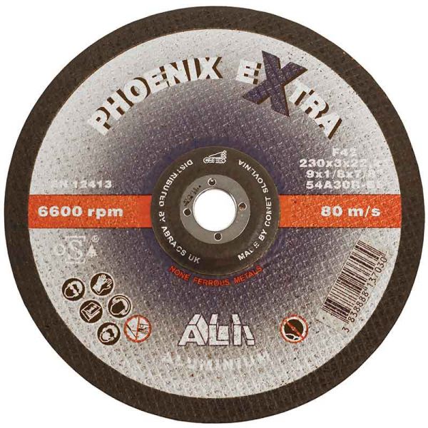 Abracs 9" (230MM) x 3MM Phoenix II Aluminium DPC Cutting Disc