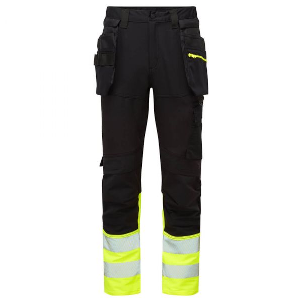 Small image of a portwest DX457 DX4 Hi-Vis Class 1 Craft Trousers