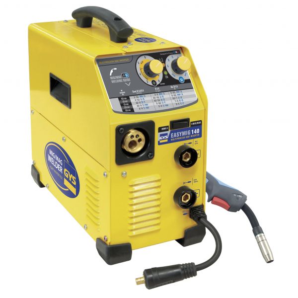 GYS EasyMIG 140 MIG Welder with torch and earth clamp 