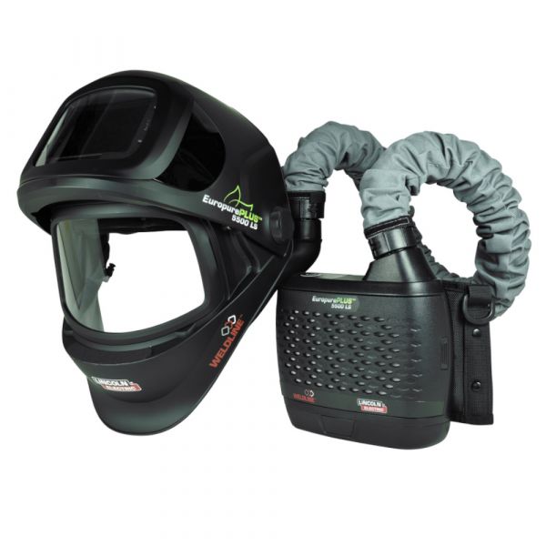 Lincoln Electric EUROPURE PLUS 5500 LS Welding Helmet with PAPR System