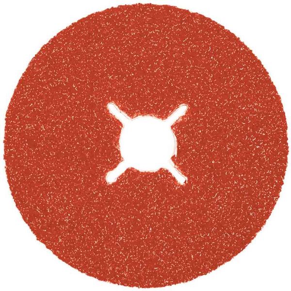 Abracs 4" (100MM) Ceramic Fibre Sanding Disc