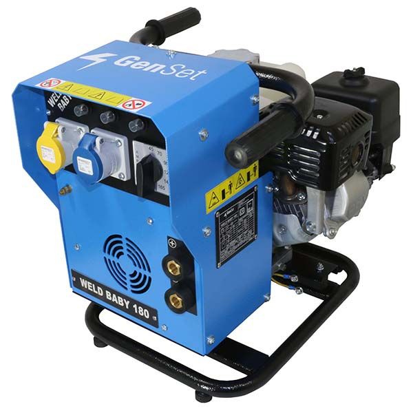 GenSet Weld Baby 180 Petrol Welder Generator