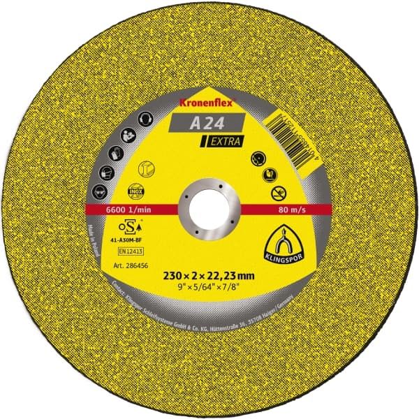 Klingspor 4.5" (115MM) x 2.5MM A 24 Extra DPC INOX Cutting Disc