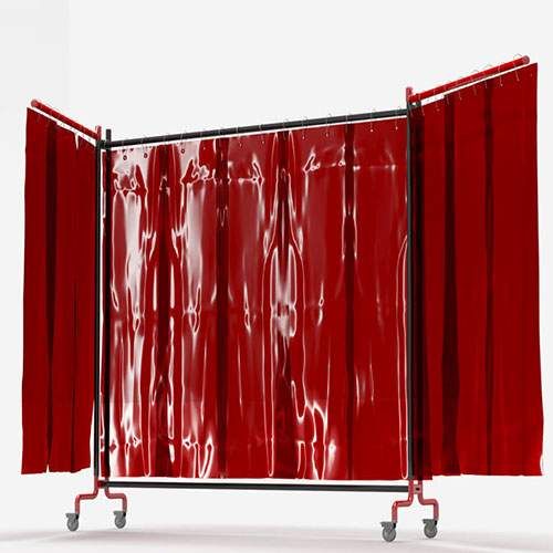 Defender 500 Welding Curtain and Frame 