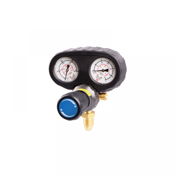 ESAB ProGen Single Stage Dual Gauge Oxygen Gas Regulator 4 Bar (Bottom Entry)