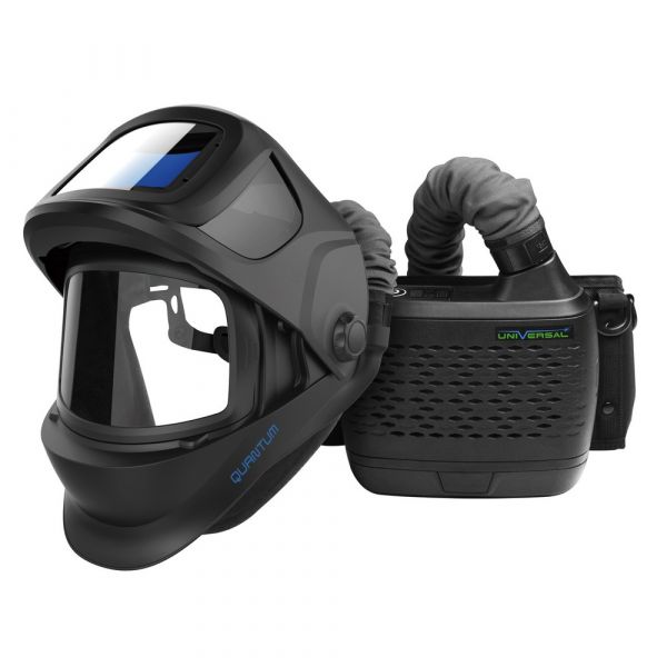 Universal PPE Quantum Welding Helmet with P3 PAPR System & HD Battery