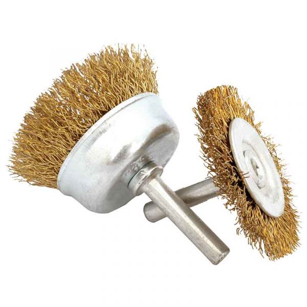 SPINDLE MOUNTED 50MM CIRCULAR WIRE BRUSH