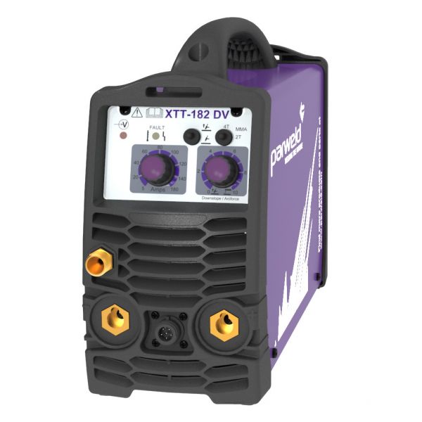 Parweld XTT 182DV TIG Welding Machine with torch, leads and gas regulator 