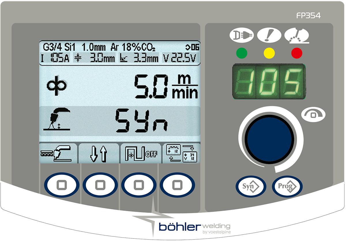 Bohler Uranos 2000 SMC Control Panel