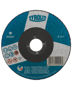 Tyrolit 9" (230MM) x 1.9MM 1 Star INOX Cutting Disc