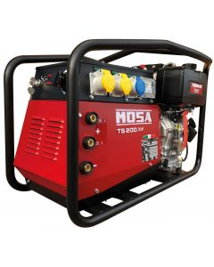 MOSA TS200 DES/CF  190A Diesel Welder Generator 110V/230V