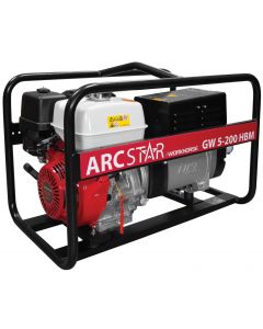 MOSA ArcStar GW5-200 HBM 200A Petrol Welder Generator