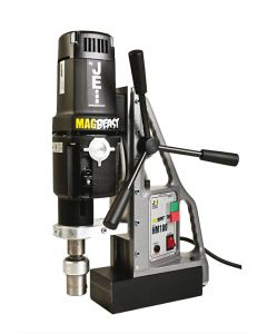 Find here a Mag Drill from JEI. This JEI Mag Drill is also known as the JEI MagBeast HM-100T Mag Drill. All Rotabroach and Magdrill HSS Cutters and Mag Drill Bits fit this machine. 