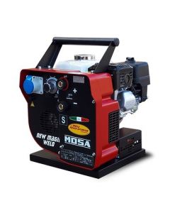 This is an image of a This is an image of a Mosa MagicWeld 150 Petrol Generator Welder