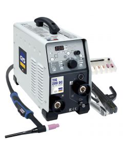 GYS TIG 200 DC TIG Welding machine with torch and earth lead