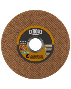Tyrolit 5" (125MM) x 1MM 3 Star Premium Non-Ferrous Metal Cutting Disc